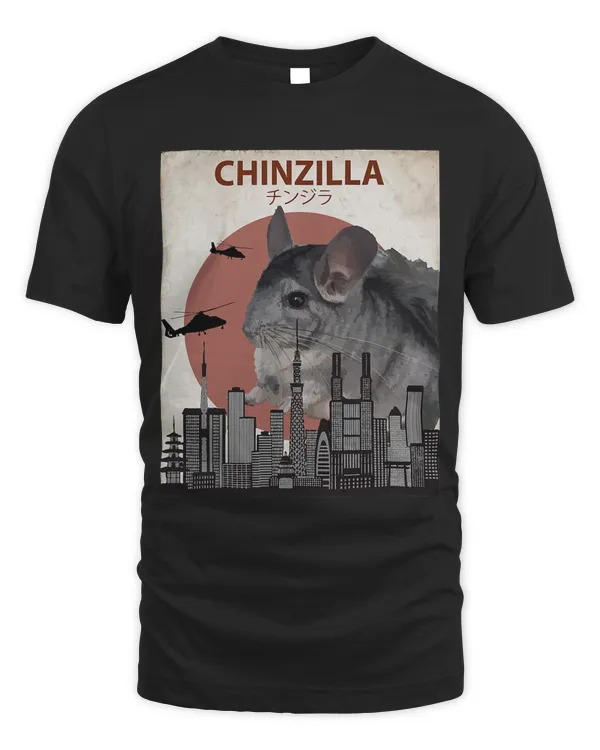 Chinzilla Funny Chinchilla T-Shirt  Chinchilla Lovers Gift