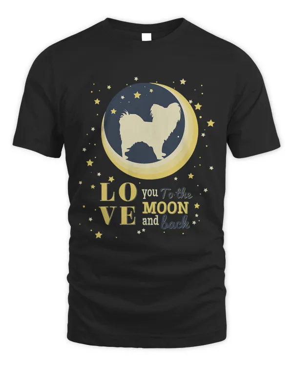 Papillon Love Gift Dog T-Shirt