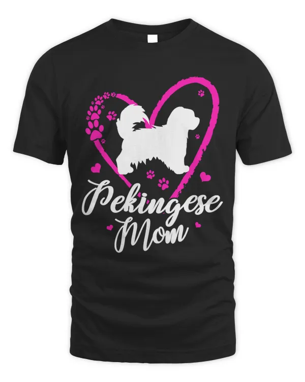 Cute Pekingese Mom For Mother's Day Gifts T-Shirt
