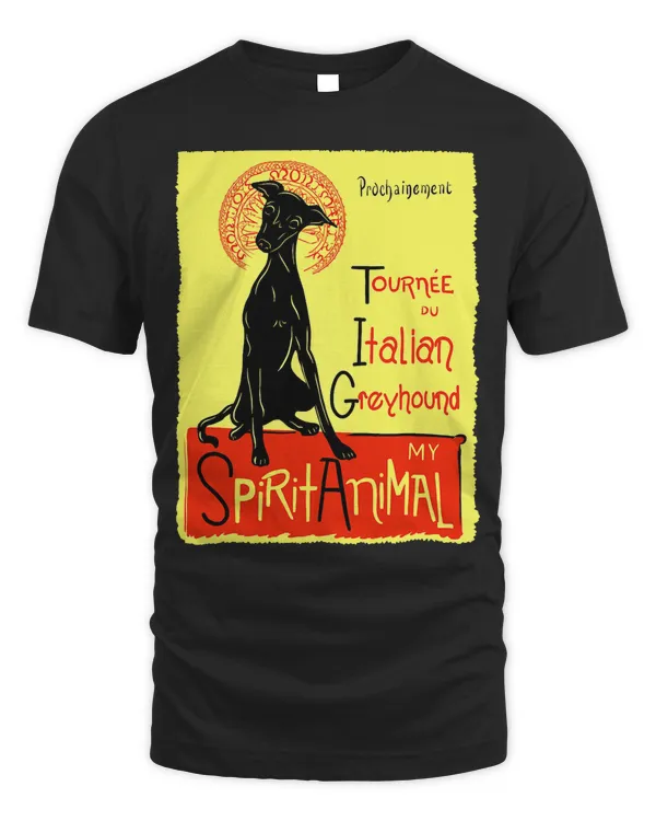 Funny Italian Greyhound Dog Art Italian Greyhound Gift T-Shirt