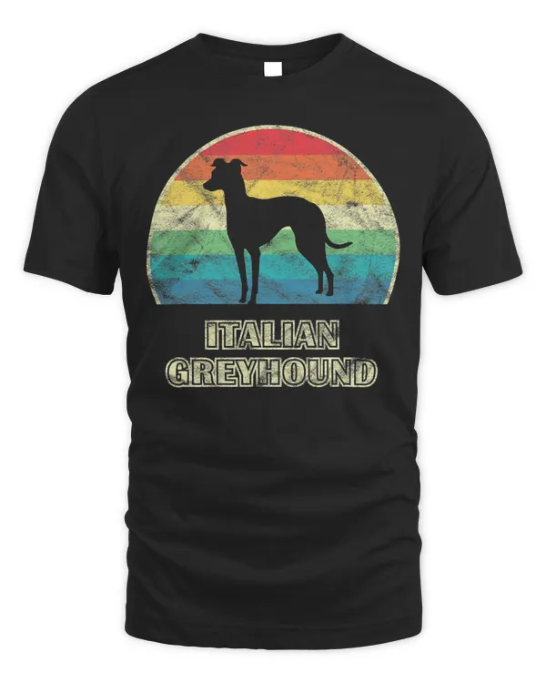 Italian Greyhound Vintage Style Dog T-Shirt