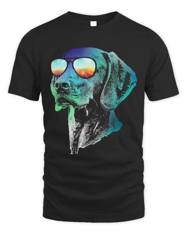 Disco Groovy Vizsla T-Shirt Dog Gift