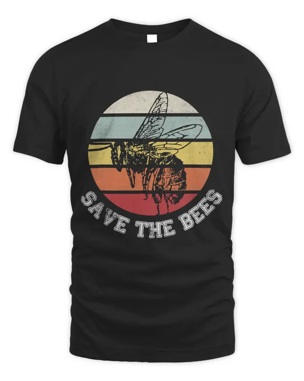 Distressed save the bees lovers shirts for beekeeper tee