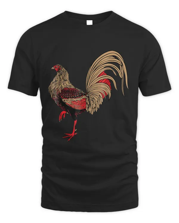 Red Rooster Chicken T-Shirt