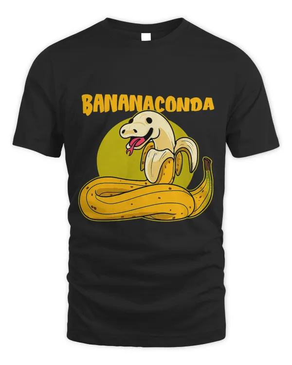 Bananaconda Anaconda Python Cute Snake with Banana Pyjama T-Shirt