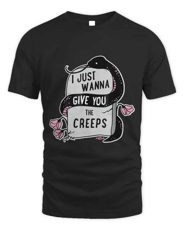 I Just Wanna Give You The Creeps Pastel Goth Snake Cult Tee