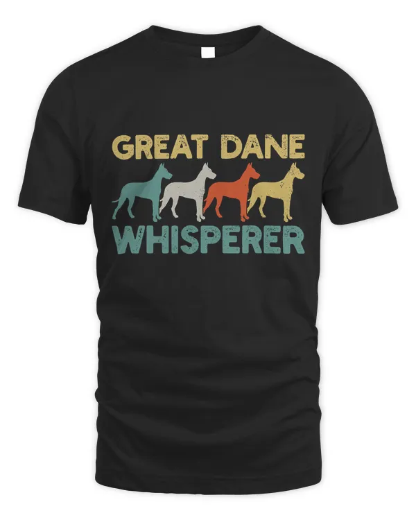 Great Dane Dog Retro T-Shirt