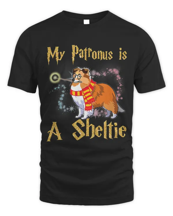 My Patronut Is A Sheltie Dog Vintage Retro Style Shirt