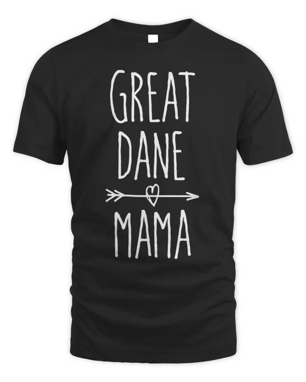 Great Dane Mom Gift Cute Great Dane Mama Pullover Hoodie
