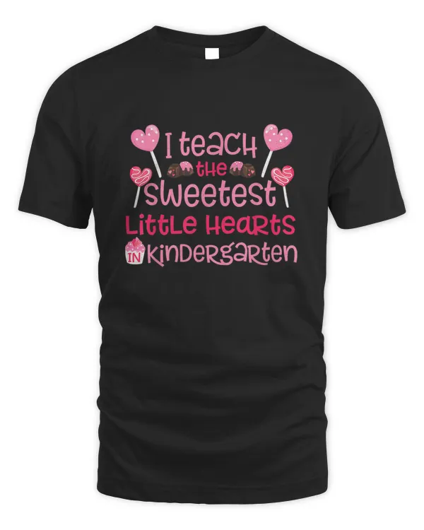 Teacher Valentines Day T Shirt Kindergarten Teacher Gift