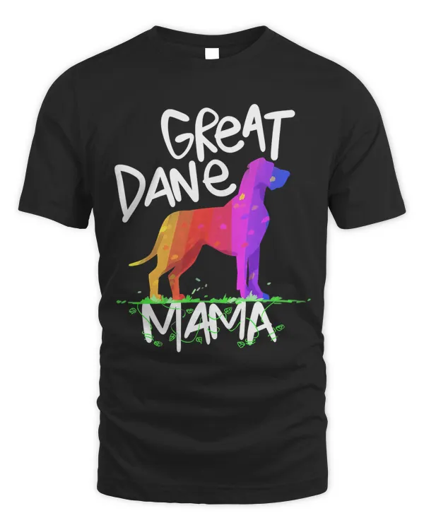 Great Dane Mom Mama Grandma Dog lover I Great Dane T-Shirt Copy