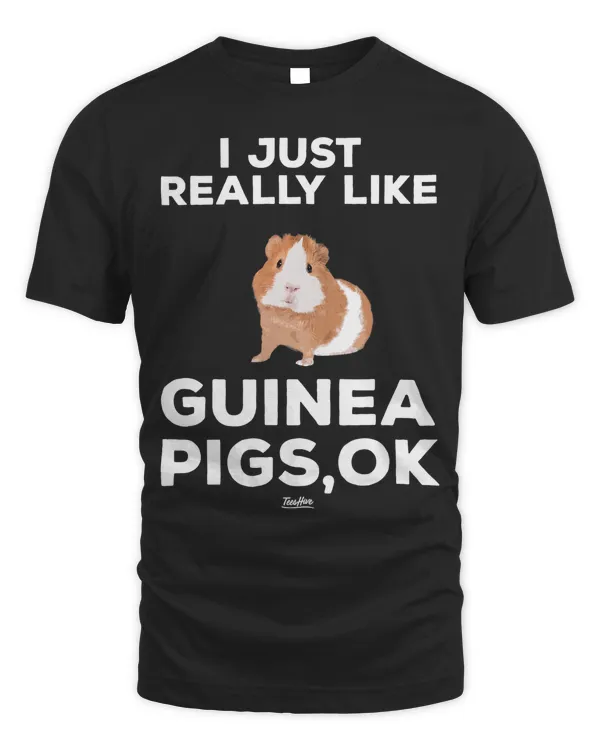 Cute Guinea Pig Lover Men Women Adults Youth Boys Girls Kids T-Shirt