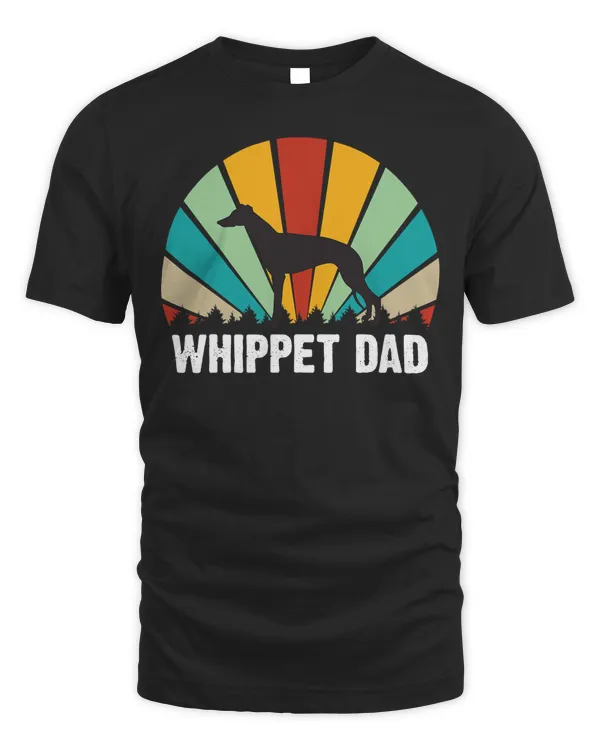 Funny Whippet Dad, Owner Father's Day Gift - Whippet Dad T-Shirt