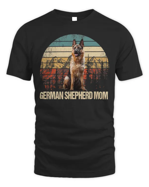 German Shepherd Dog Vintage German Shepherd Mom Funny Dog Lover 186 Dog Mom Dog Dad