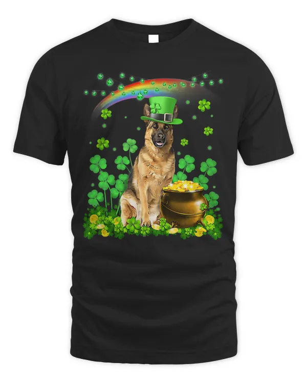 German Shepherd Dog St Patricks Day German Shepherd Shamrock Pet Dog Lover 77 Dog Mom Dog Dad