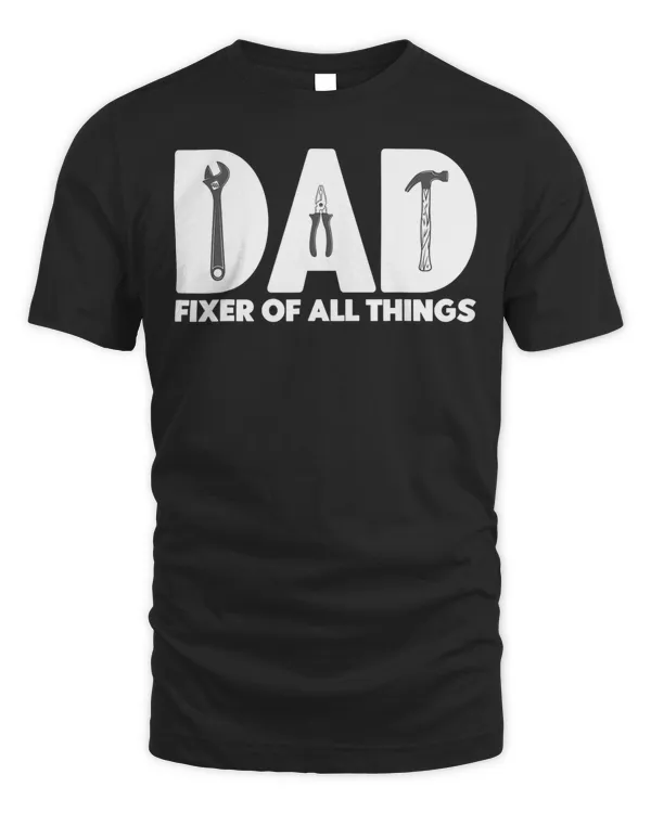 Contractor Gift Woodworking Tools Carpenter Woodworker Dad T-Shirt