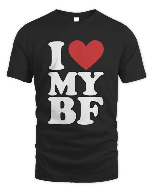I Love My GF (girlfriend) Shirt