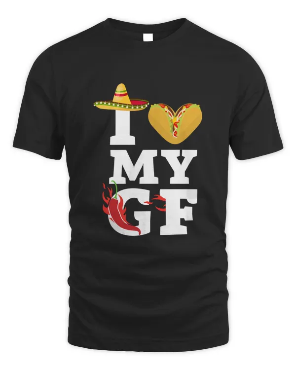 I Love My GF (girlfriend) Shirt