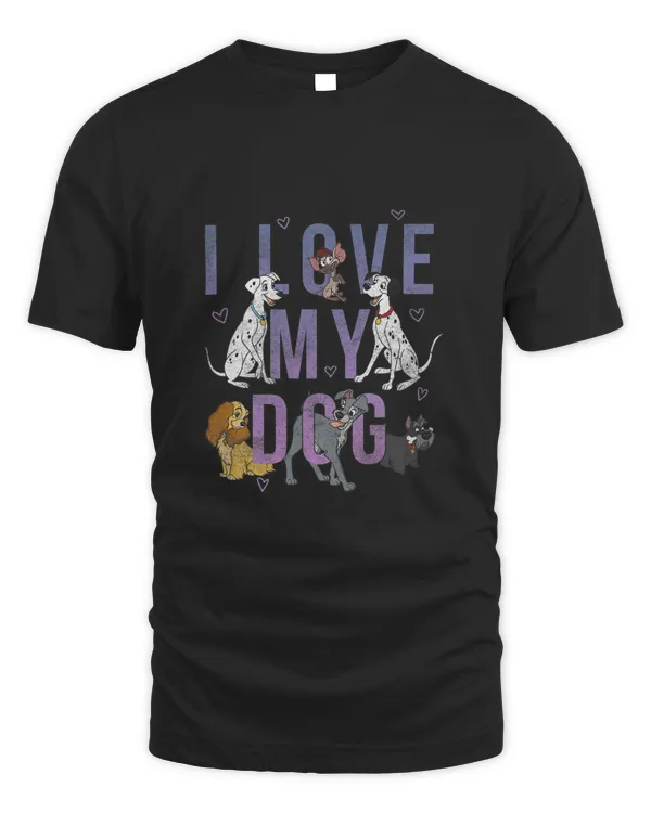 I Love My Dog Shirt