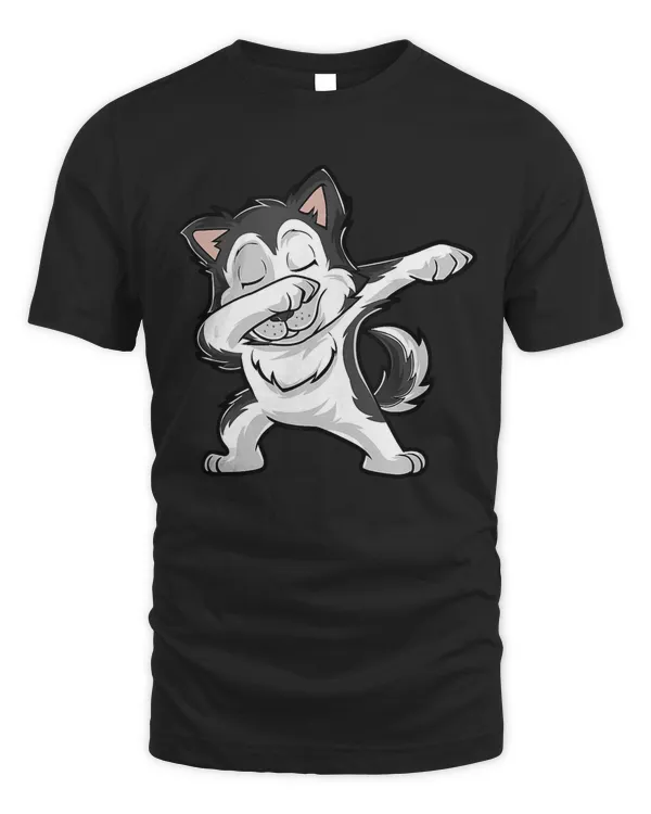 Dabbing Siberian Husky dog Dab Funny Gift for men women kids Tank Top