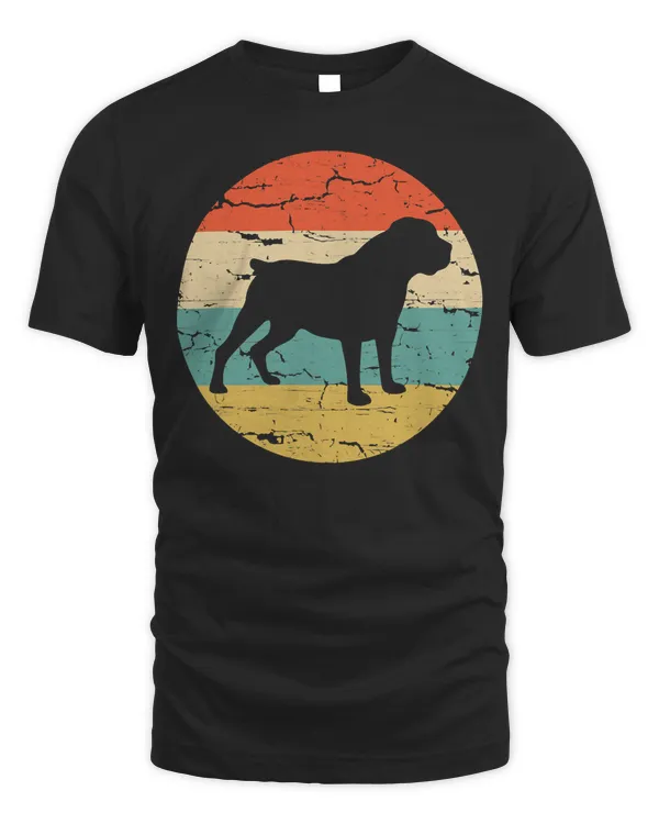 Boerboel Dog Vintage Mom Dad Retro Gift T-Shirt