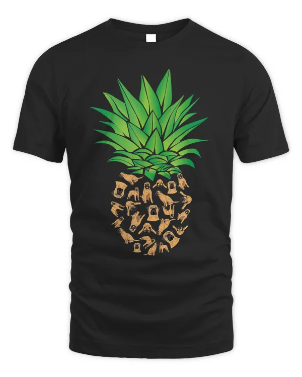 Bullmastiff Dog, Pineapple Tank Top