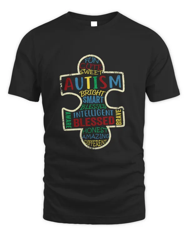 Autism awareness puzzle piece