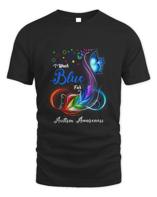 I Wear blue for Autism Awareness