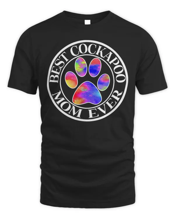 Best Cockapoo Dog Mom Ever T-shirt