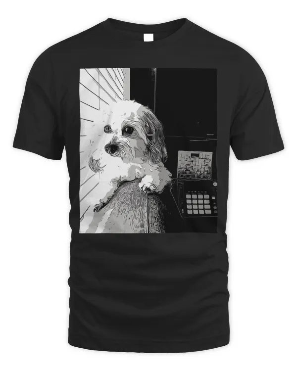 Cute Fluffy Maltipoo wMPC T-Shirt