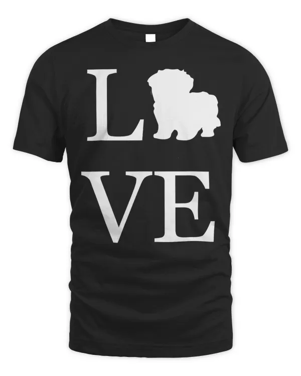 I Love Maltipoo Dog Lover White Graphic Design Pet Owner T-Shirt