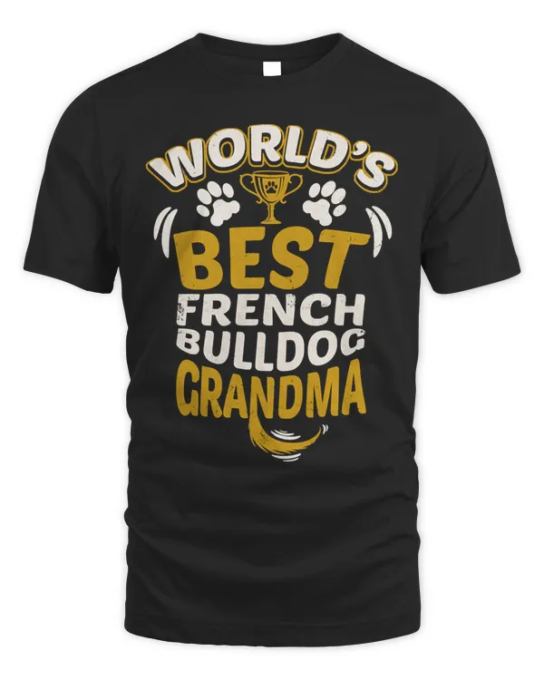 World's Best French Bulldog Grandma Granddog Sweatshirt