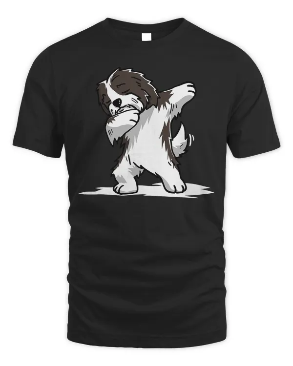 Cute Dabbing Havanese Dog T-Shirt Funny Dab Dance Gift Shirt
