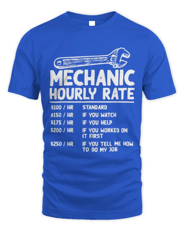 Cute Mechanic Humor Driver Police Mechanic Car Mechanics 20 - Unisex Standard T-Shirt Unisex Standard T-Shirt