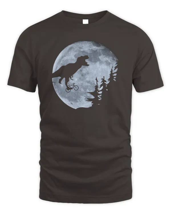 T-Rex Riding To The Moon: An Epic Adventure Awaits!