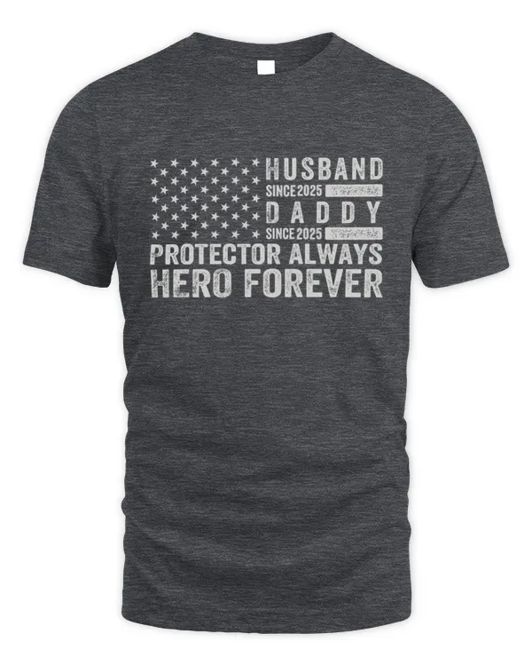 Husband Daddy Protector Hero - Personalized Shirt, Gifts For Dad, Gifts Idea For Dad, Father's Day Gifts - Unisex Standard T-Shirt Unisex Standard T-Shirt