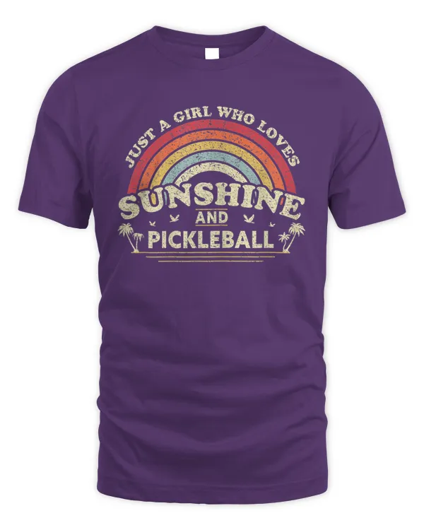 Pickleball Shirt. A Girl Who Loves Sunshine And Pickleball