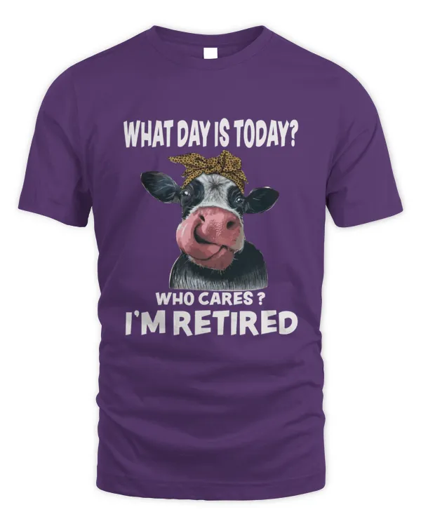 Cow Lover Who Cares Im Retired