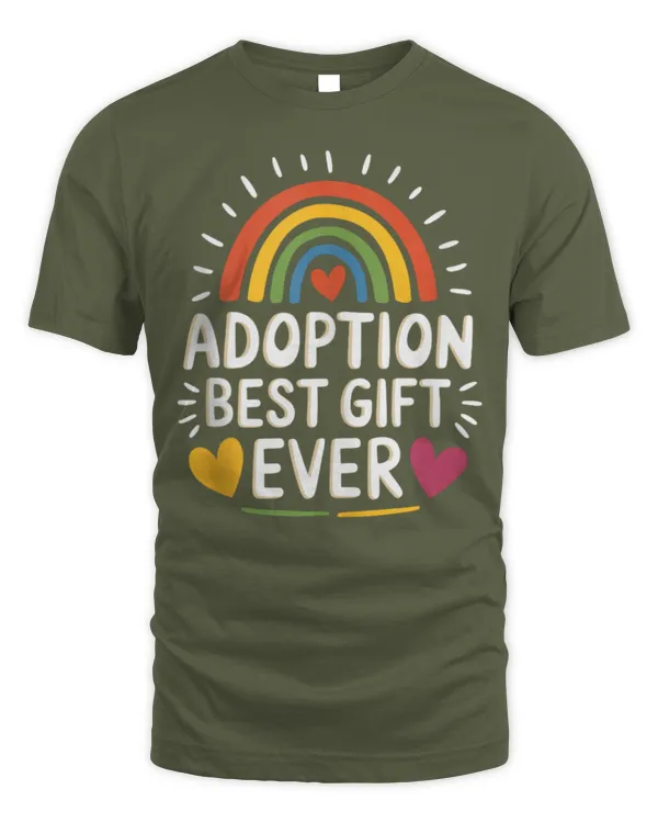 Love Makes A Family Adoption, Adoptive Parents Adoption Day Tee - Unisex Standard T-Shirt Unisex Standard T-Shirt