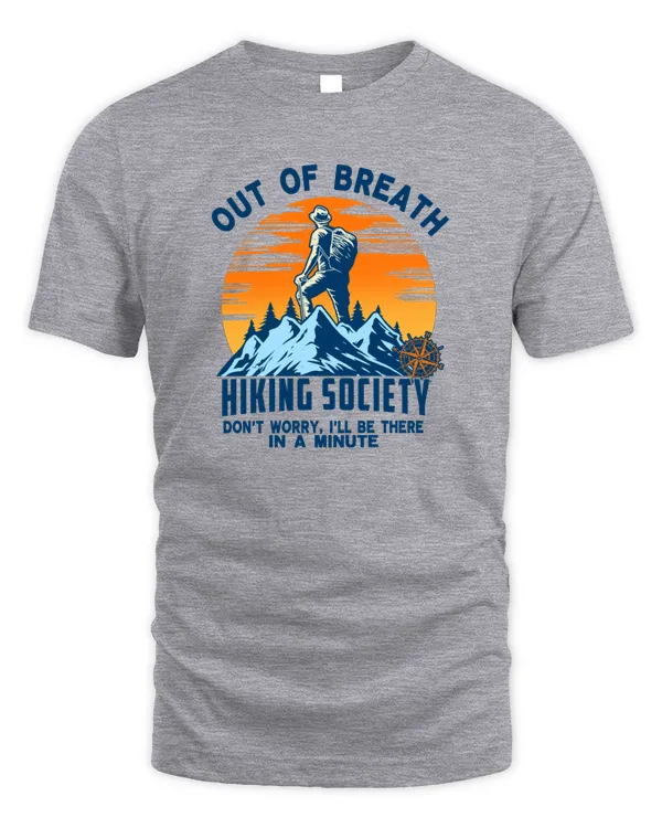 Out Of Breath Hiking Society Vintage