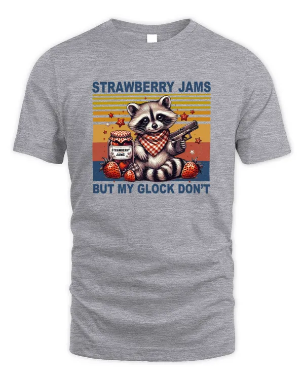 Strawberry Jams But My Don't Raccoon