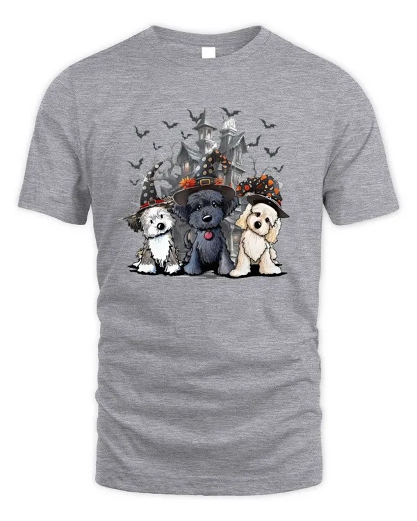 Witch Dogs Spooky Season Dog Halloween
