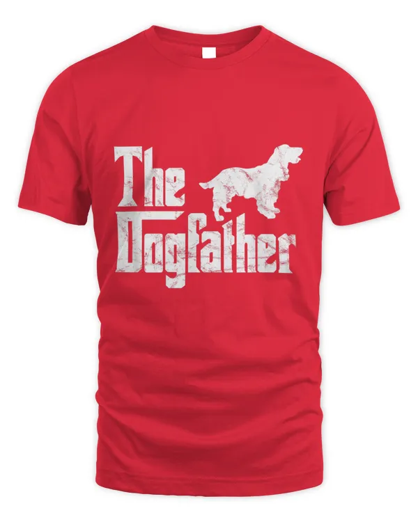 Cocker Spaniel Dogfather Funny Dog Owner - Unisex Standard T-Shirt Unisex Standard T-Shirt
