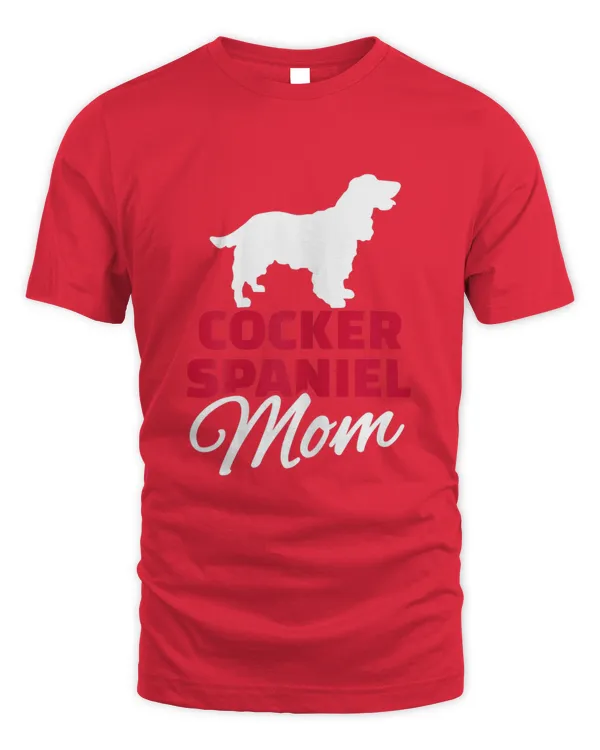 Womens Cocker Spaniel mom - Unisex Standard T-Shirt Unisex Standard T-Shirt