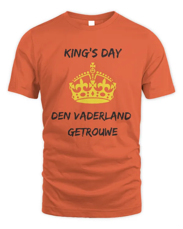 King's Day Amsterdam Koningsdag Netherlands Den Vaderland Getrouwe T-Shirt Sweatshirt Hoodie Mug v2