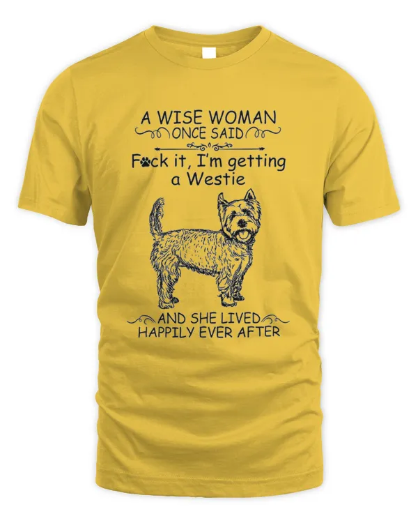 Westie_woman - Unisex Standard T-Shirt Unisex Standard T-Shirt