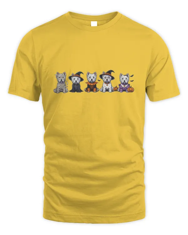 Westie halloween 2 - Unisex Standard T-Shirt Unisex Standard T-Shirt