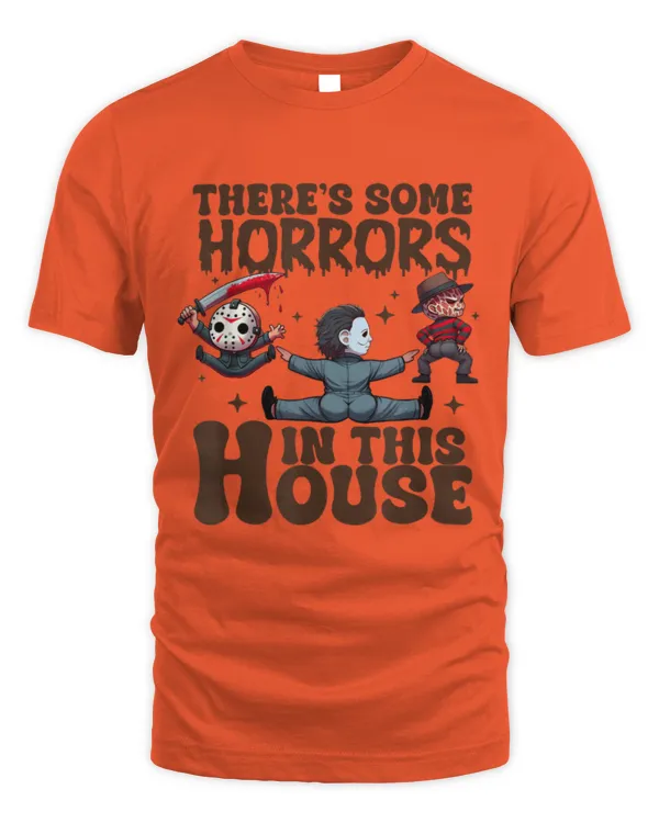 Groovy There'S Some Horrors In This House Ghost Halloween 2