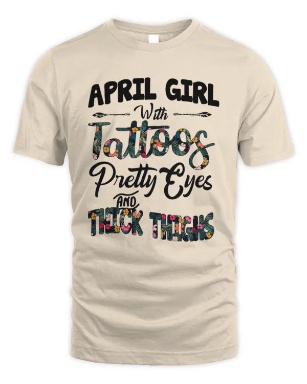 Girl With Tattoos Pretty Eyes Thick April Woman Girl