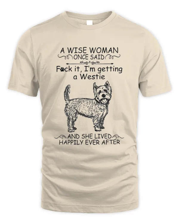 Westie_woman - Unisex Standard T-Shirt Unisex Standard T-Shirt